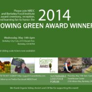Growing Green Awards Poster