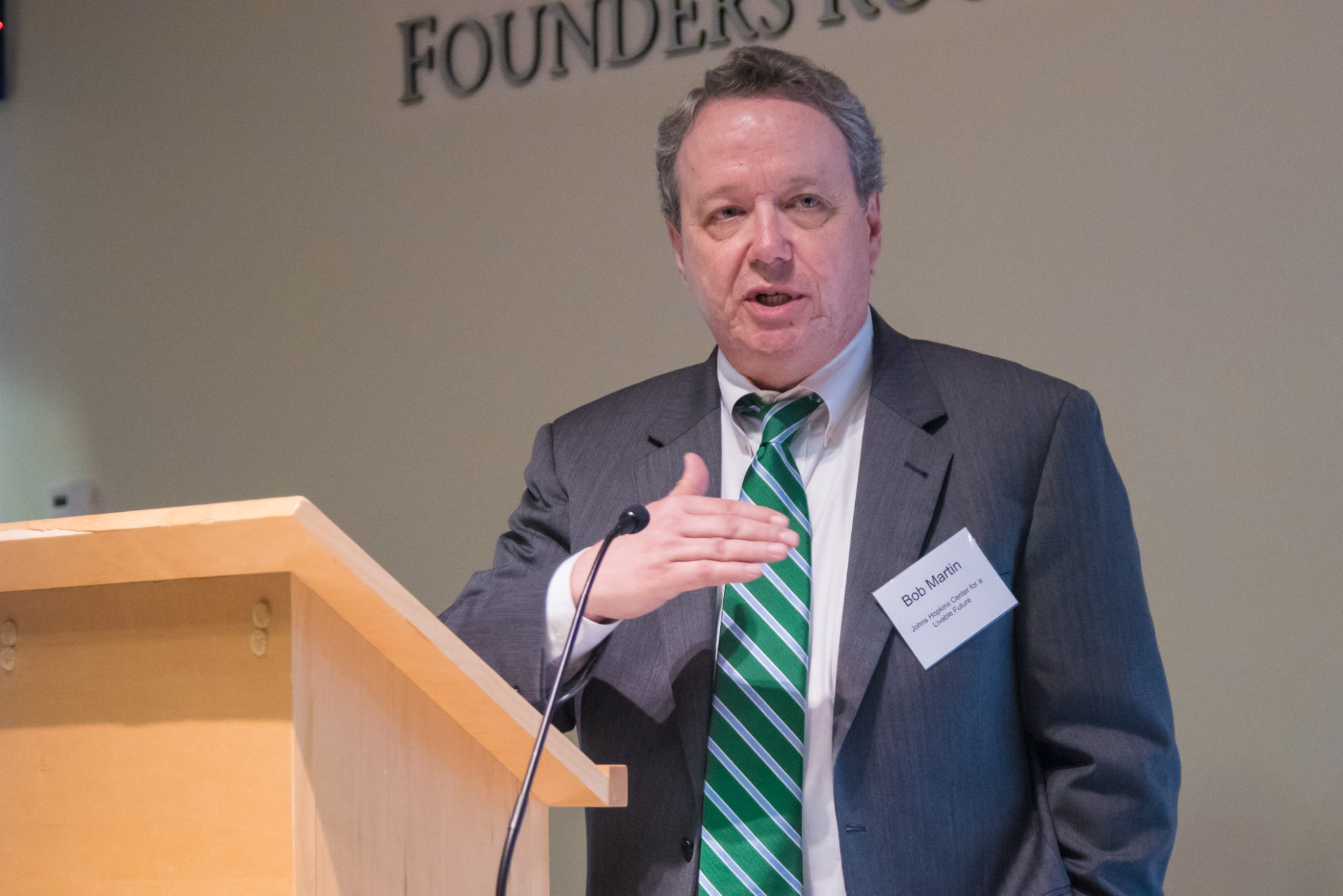 Bob Martin, John Hopkins Center for a Livable Future