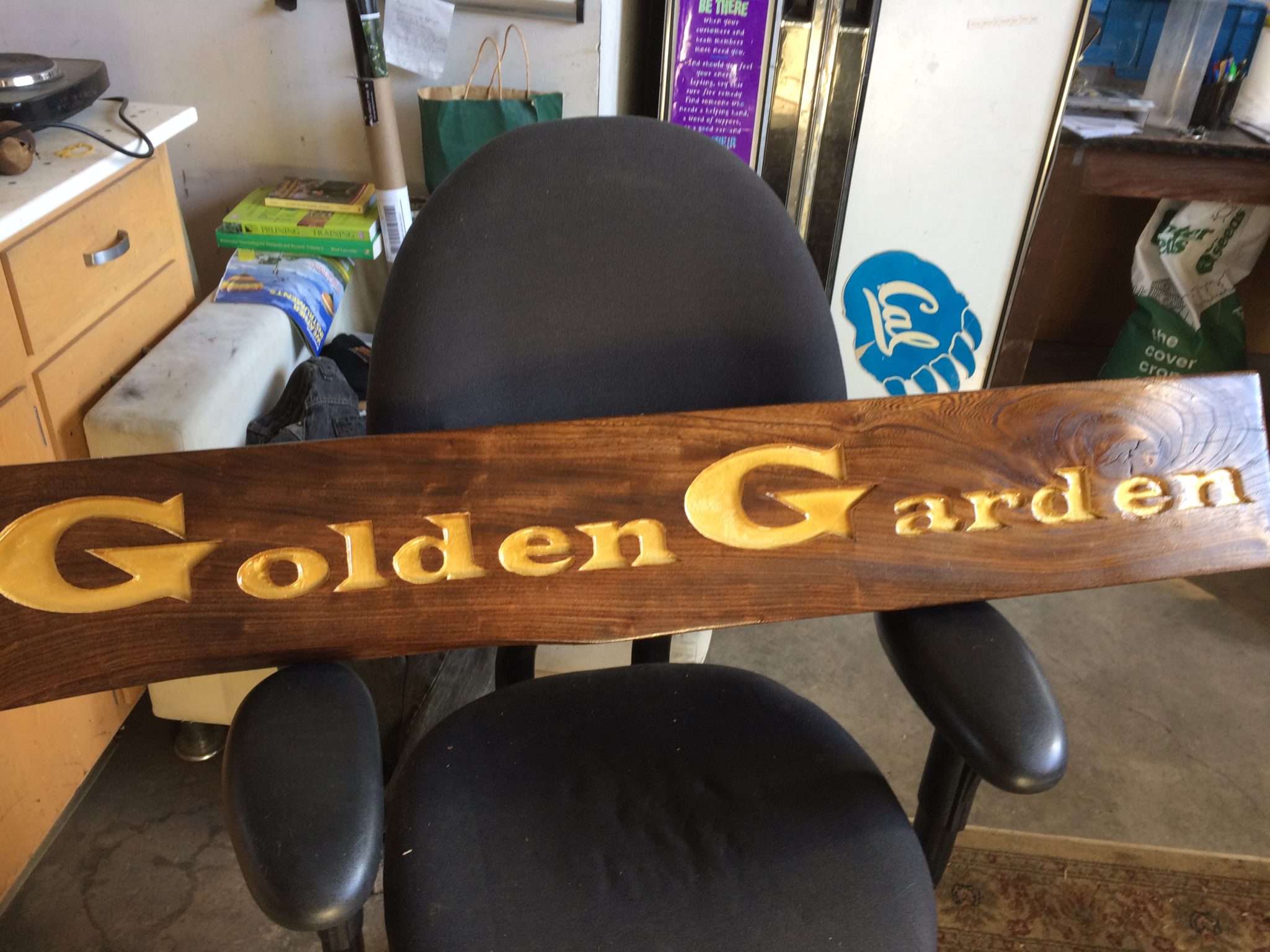 Photo of Golden Garden Sign