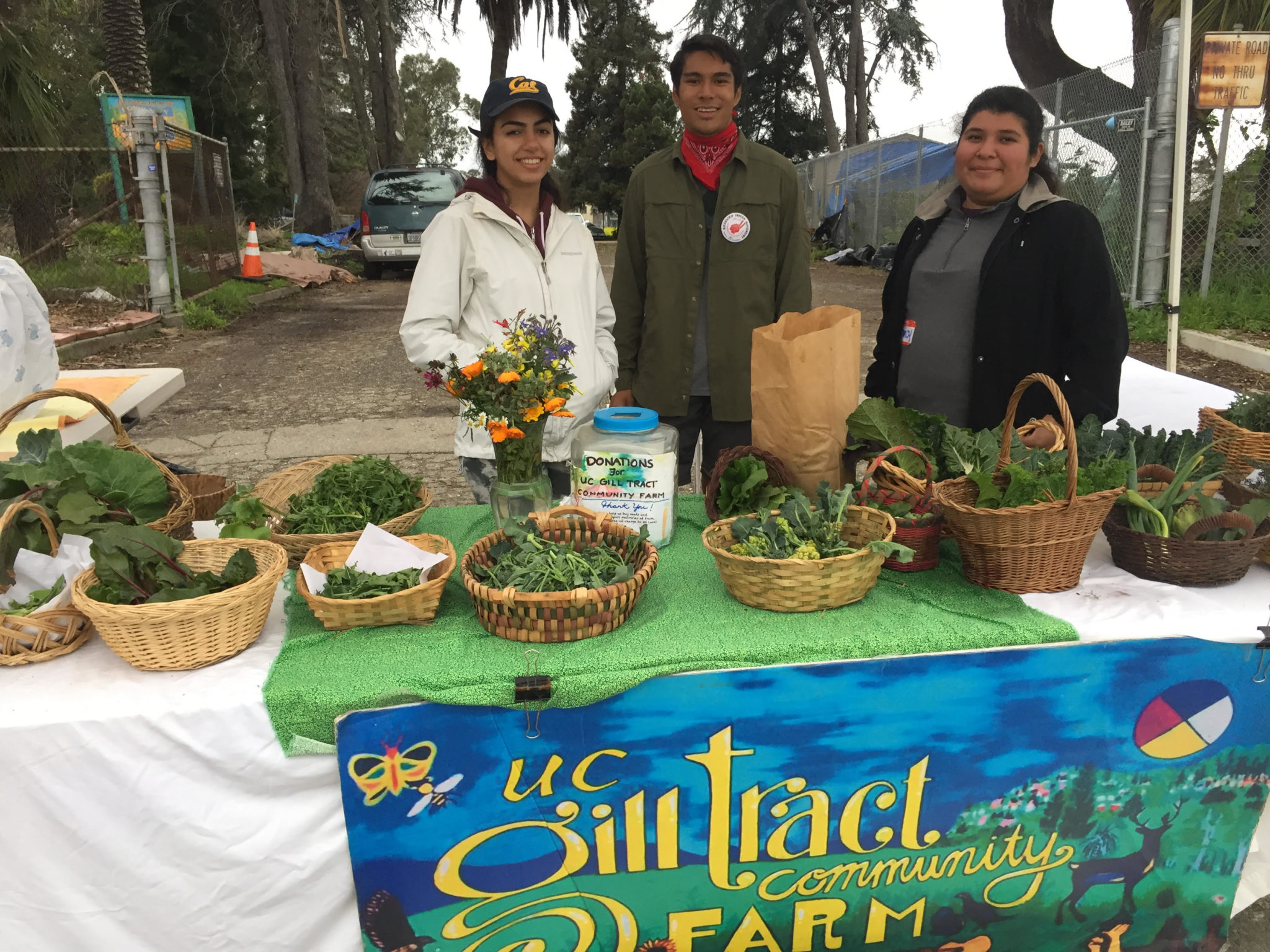 UC Gill Tract Community Farm Stand.