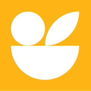 Yellow abstract icon to represent focus area Good Food Access