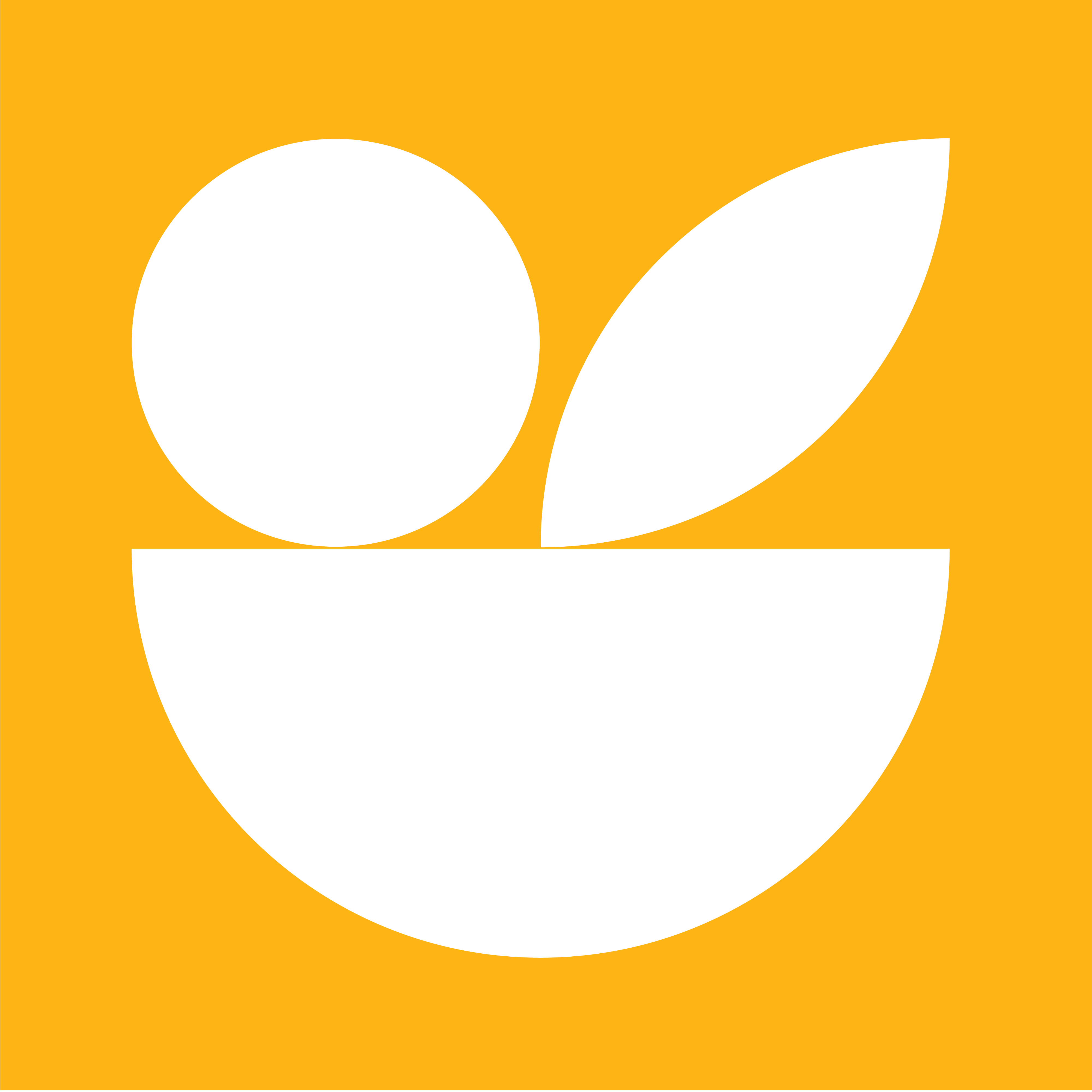 Yellow abstract icon to represent focus area Good Food Access